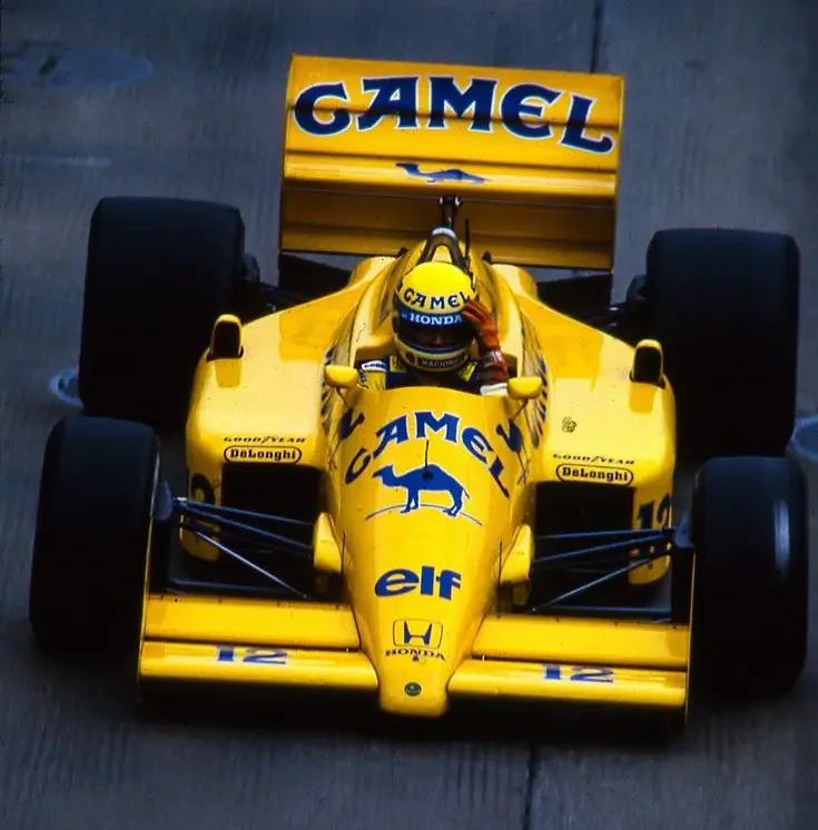 Camel Yellow時代のLotus F1‐鮮烈なCamelイエローをまとった“光のLotus”