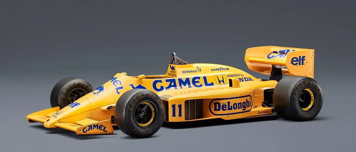 Lotus 99T（1987）実車寸法 → F103（1/10スケール）‐F103用ボディを自作／モディファイする際のスケール設計図面基礎