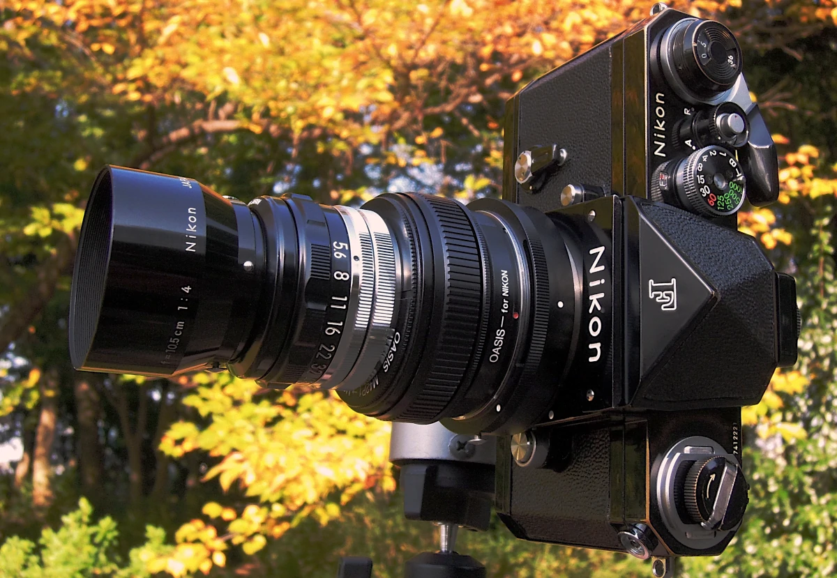 EL-NIKKOR（引き伸ばしレンズ）を D750 で撮影に使う