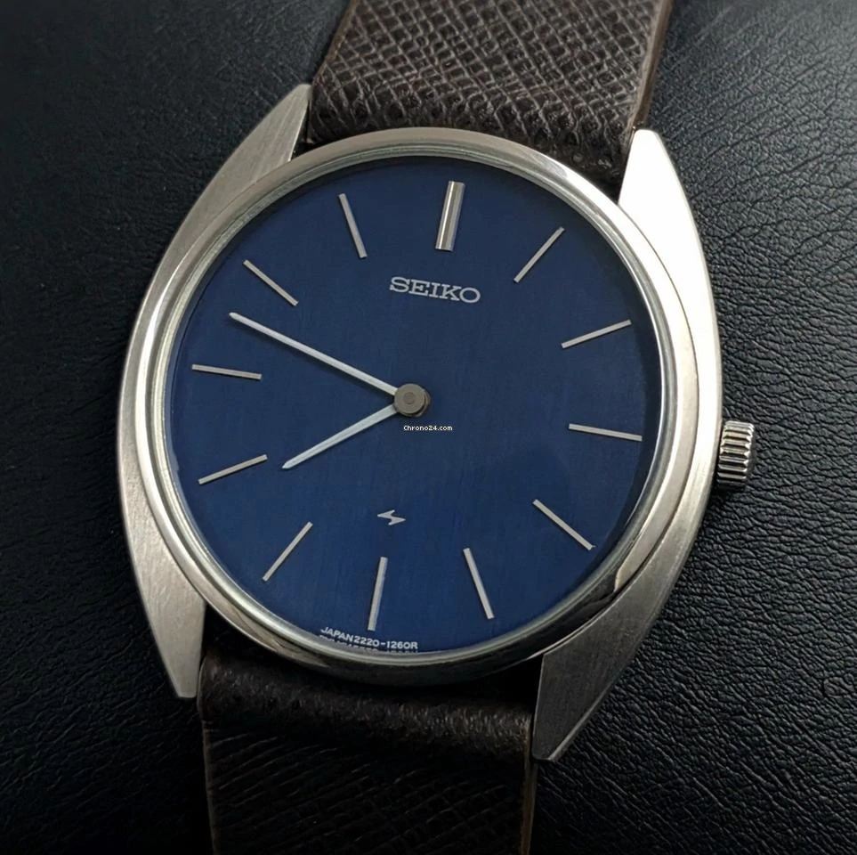 セイコー 昭和のドレスウォッチ‐昭和クォーツ・薄型ドレスウォッチという一瞬の完成形