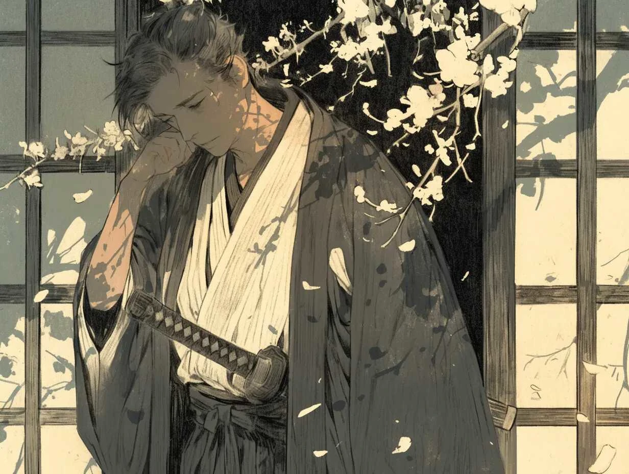 男子着物の佇まい ― 寸法でも装飾でもない「立ち方の美学」