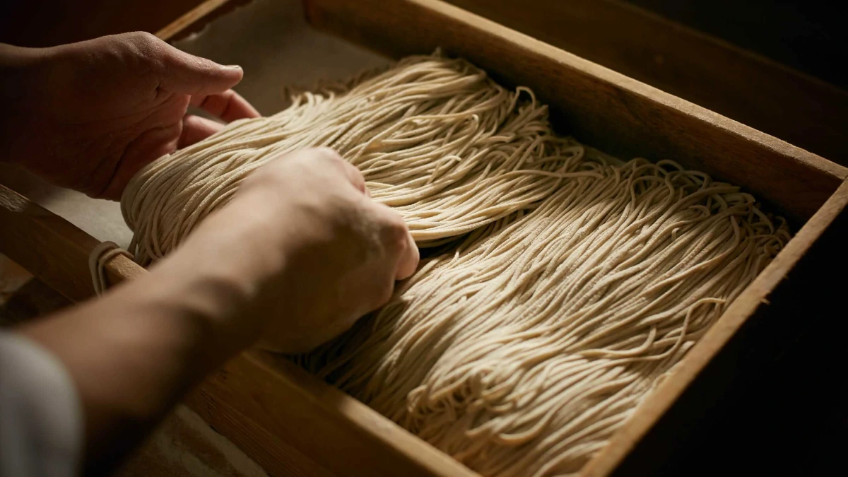 そばの粉配合 ― 香りと形のあいだを探る