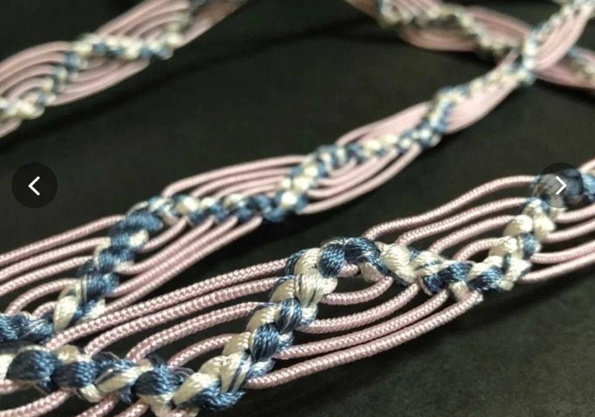 組紐　断面形状の基本 ― 見えない構造を読む