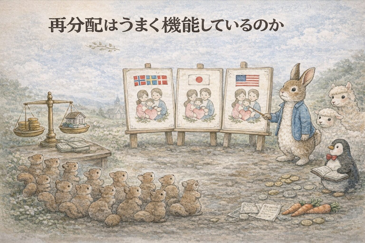 再分配はうまく機能しているのか｜国際比較で見る成功例と課題