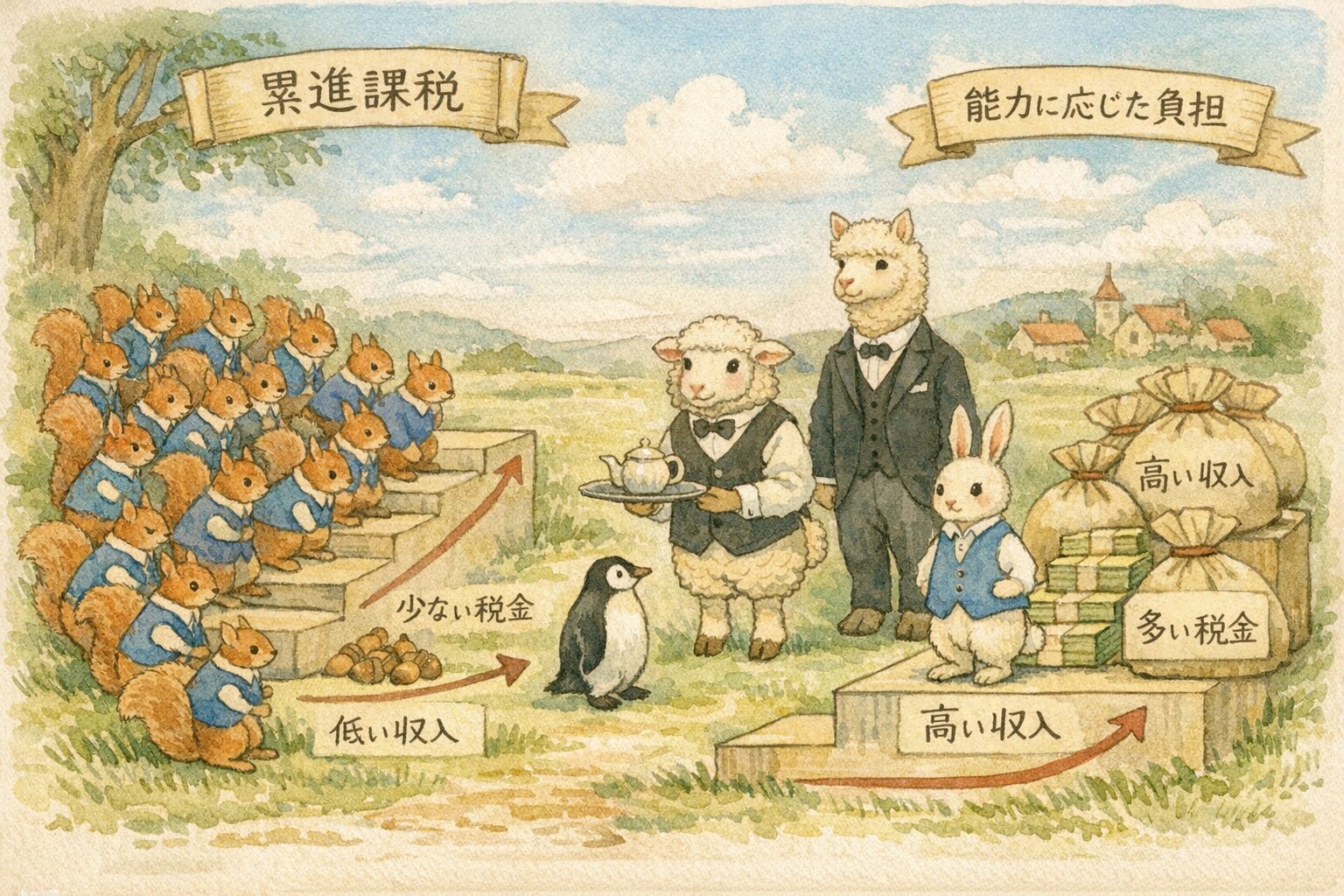 日本で累進課税が採用されている理由とは？仕組みと背景を解説