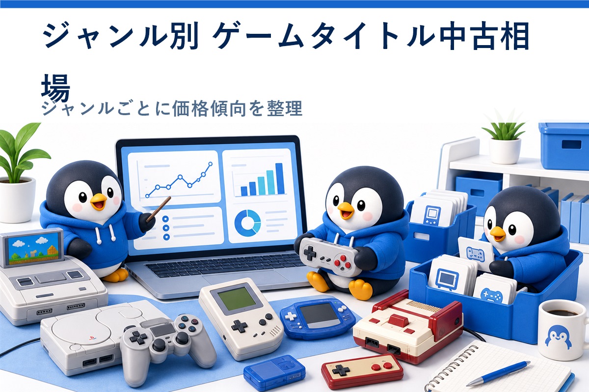 ジャンル別 ゲームタイトル中古相場