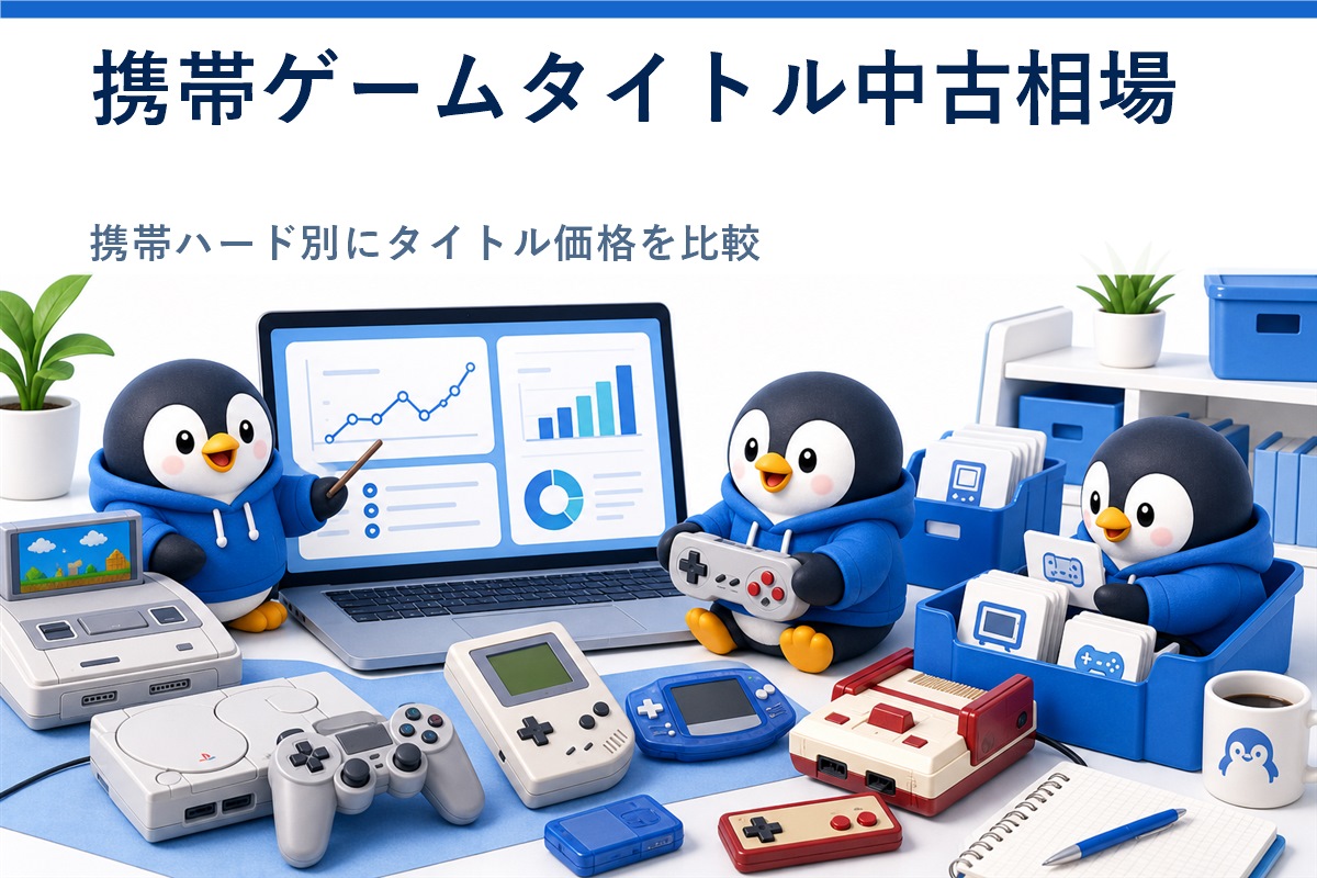 携帯ゲームタイトル中古相場