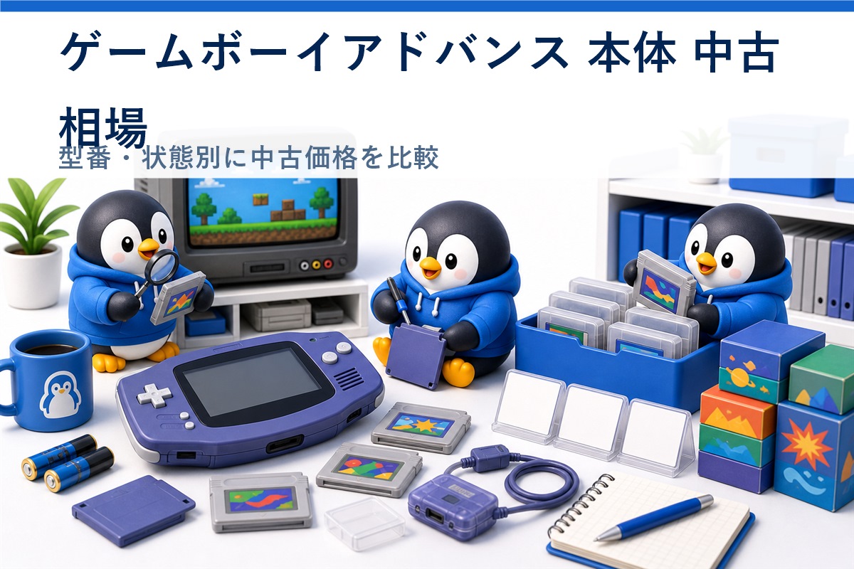 ゲームボーイアドバンス 本体 中古相場