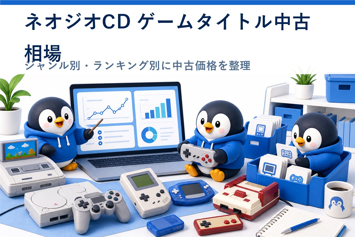 ネオジオCD ゲームタイトル中古相場