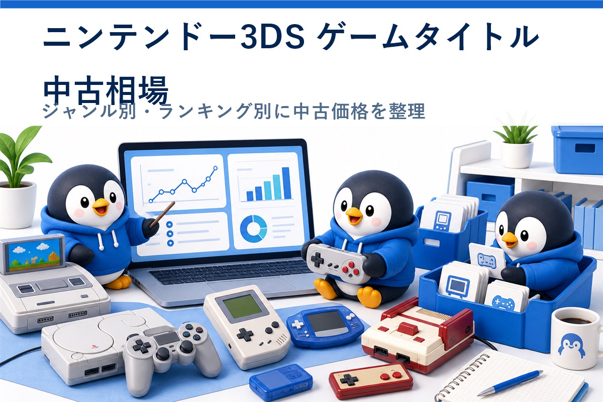 ニンテンドー3DS ゲームタイトル中古相場