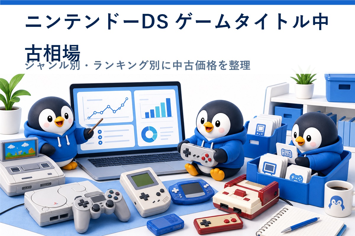 ニンテンドーDS ゲームタイトル中古相場