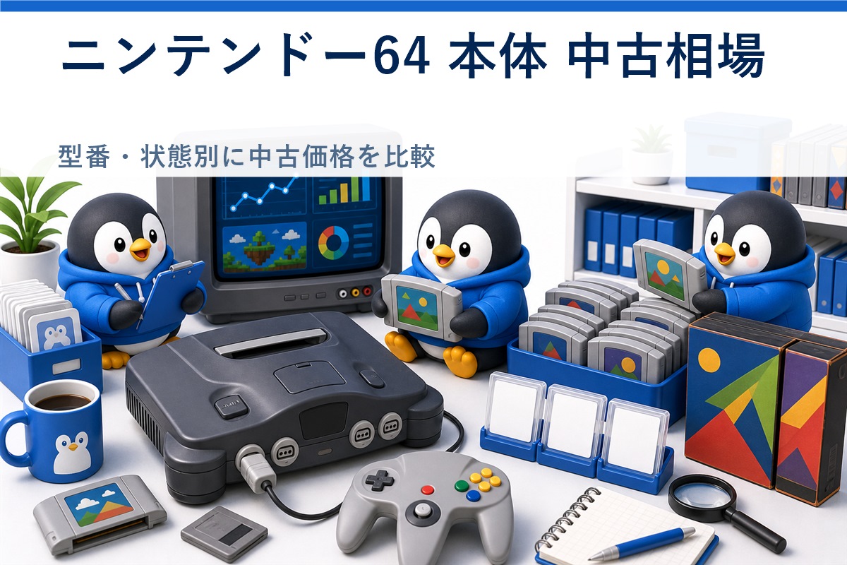 ニンテンドー64 本体 中古相場