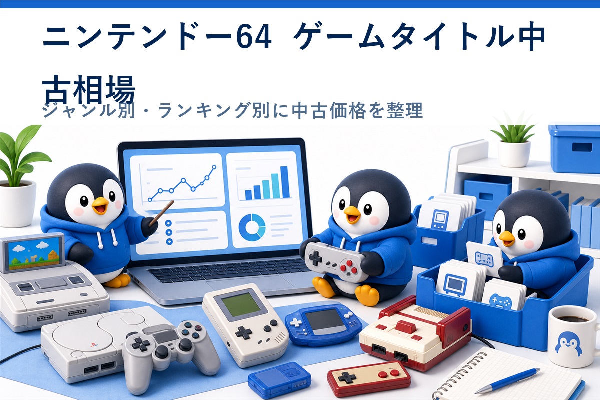 ニンテンドー64 ゲームタイトル中古相場
