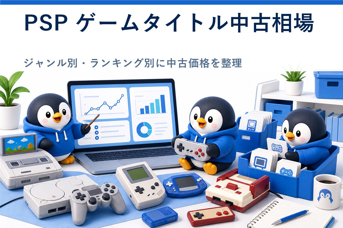 PSP ゲームタイトル中古相場