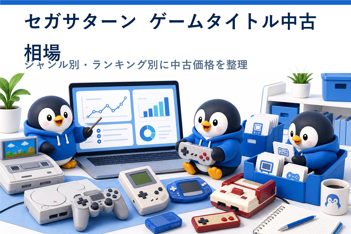 セガサターン ゲームタイトル中古相場