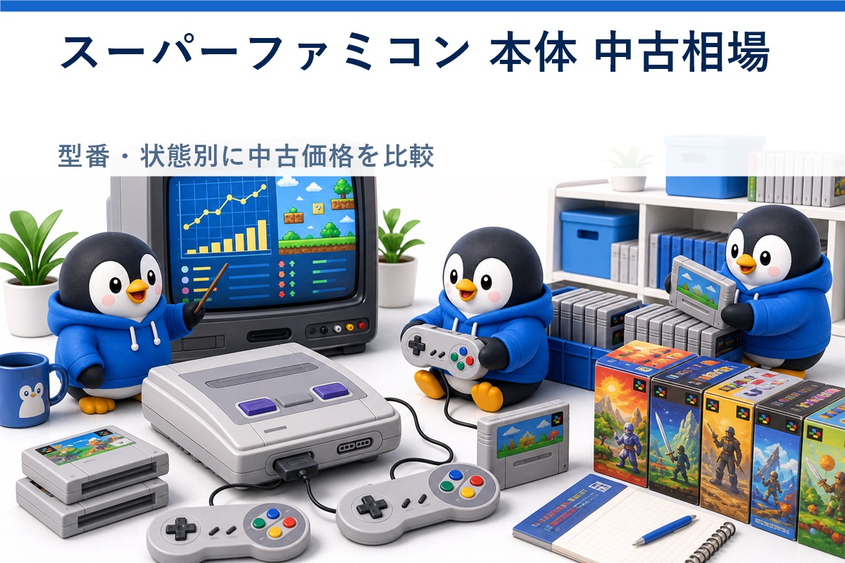 スーパーファミコン 本体 中古相場