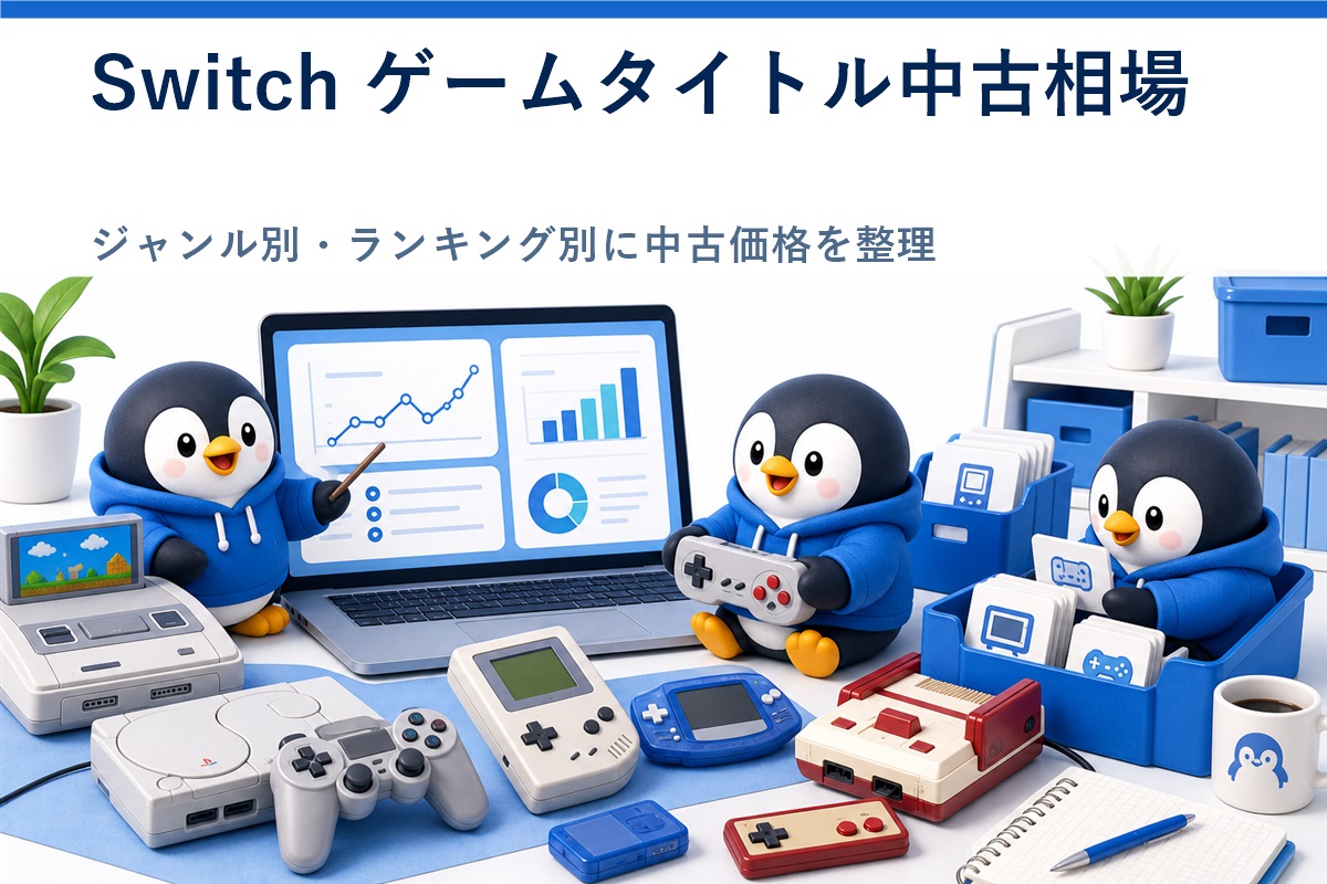 Switch ゲームタイトル中古相場